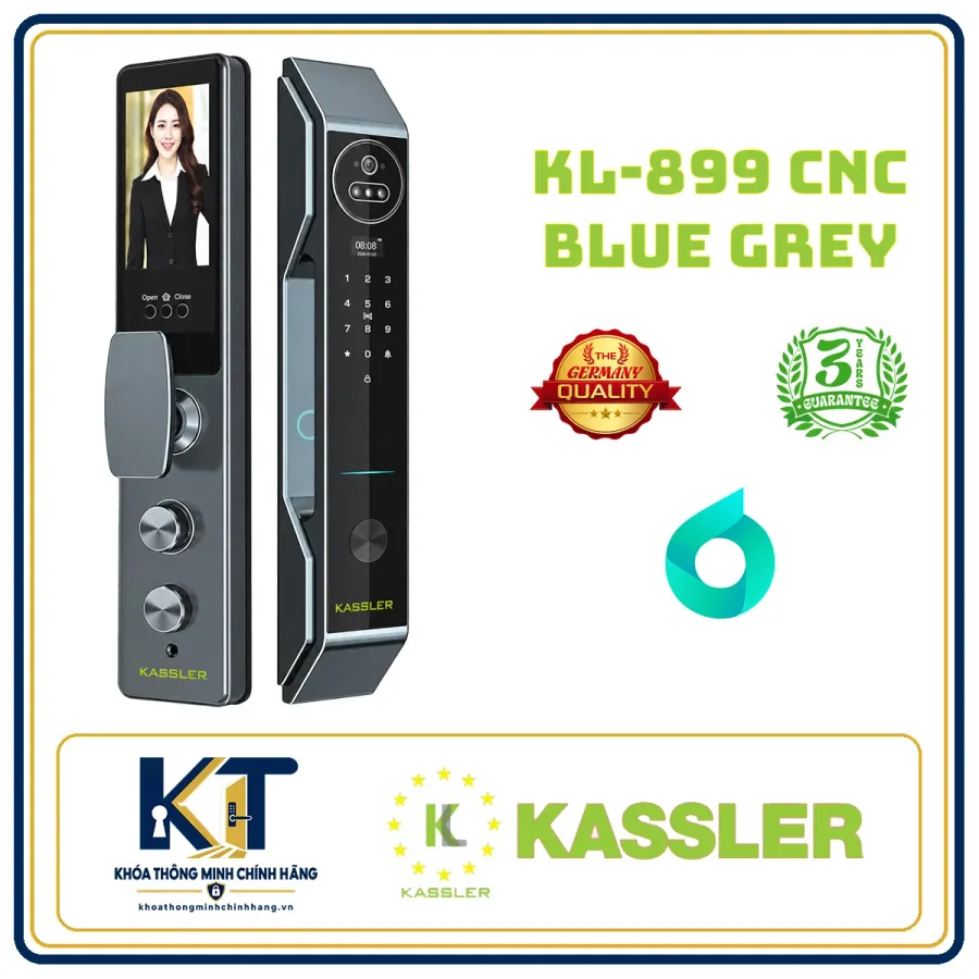 Khóa cửa gỗ Kassler KL-899-CNC