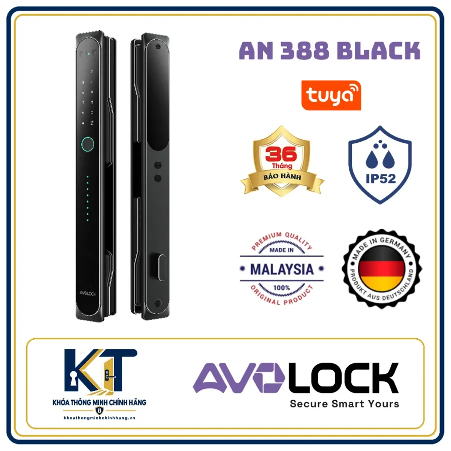 Khóa cửa nhôm Avo Lock AN-388