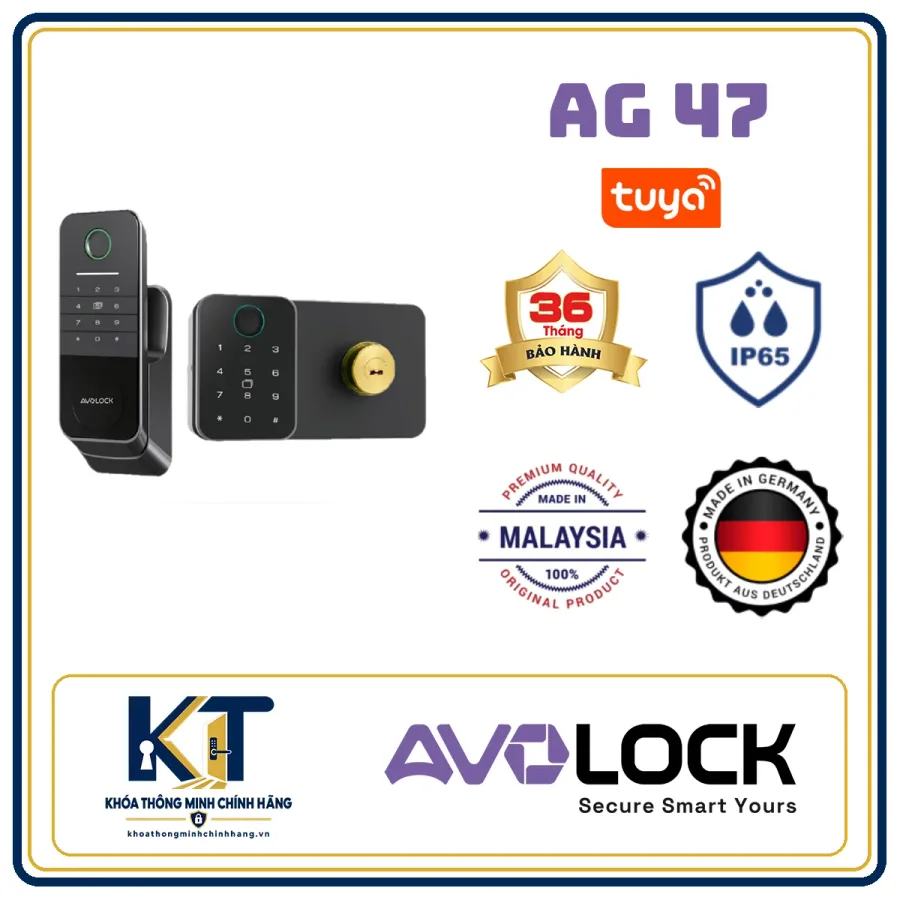 Khóa cửa cổng Avo Lock AG-47