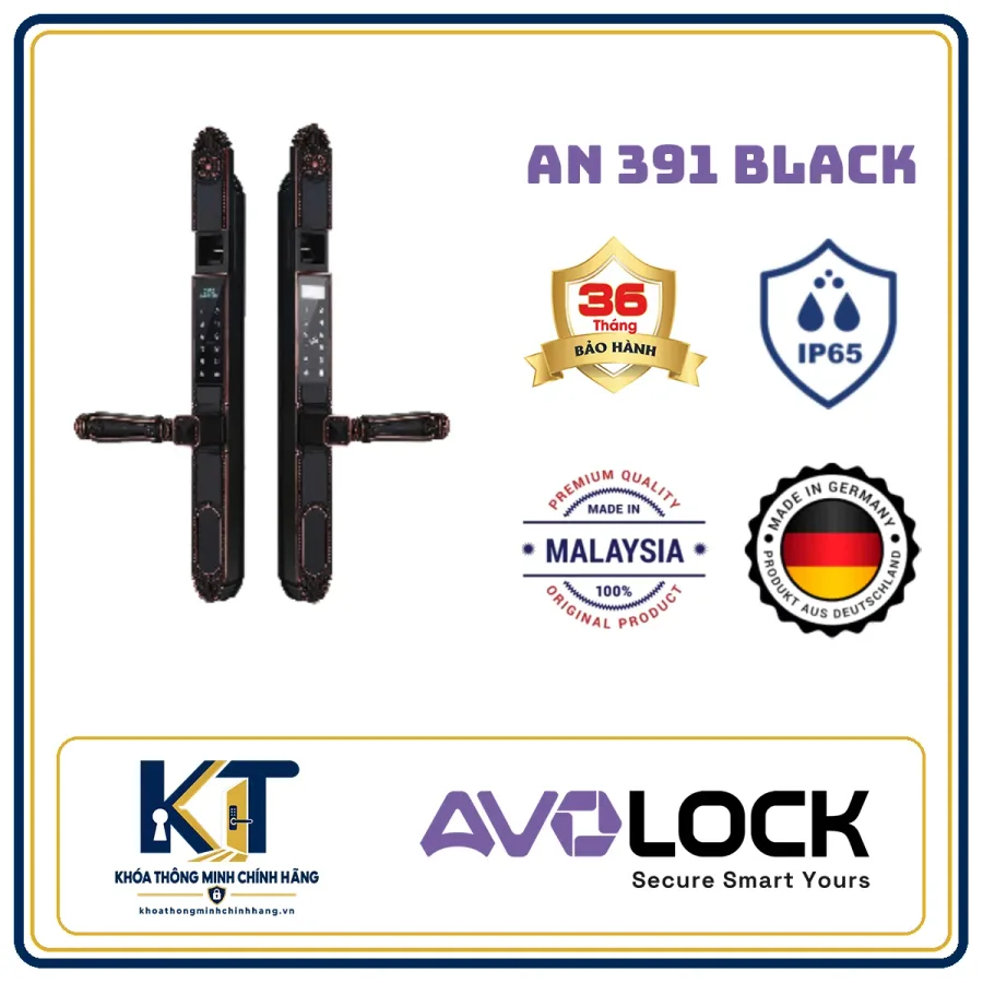 Khóa cửa nhôm Avo Lock AN-391