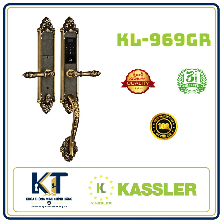 Khóa đại sảnh Kassler KL-969GR