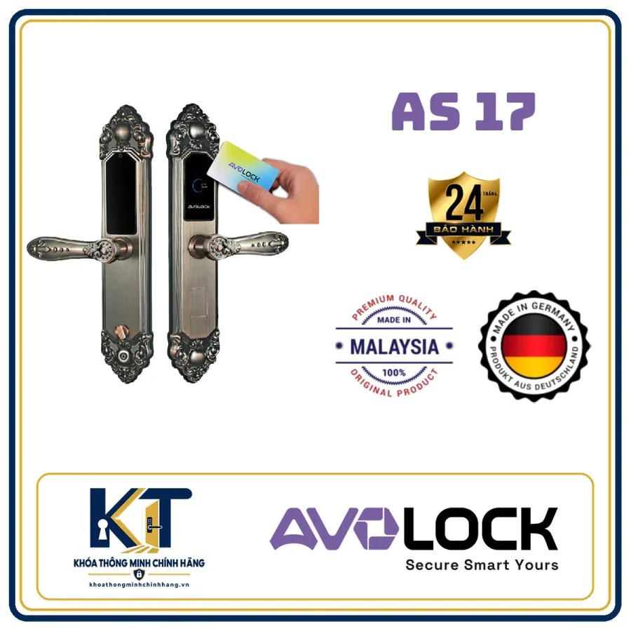 Khóa cửa cổng Avo Lock AS-17
