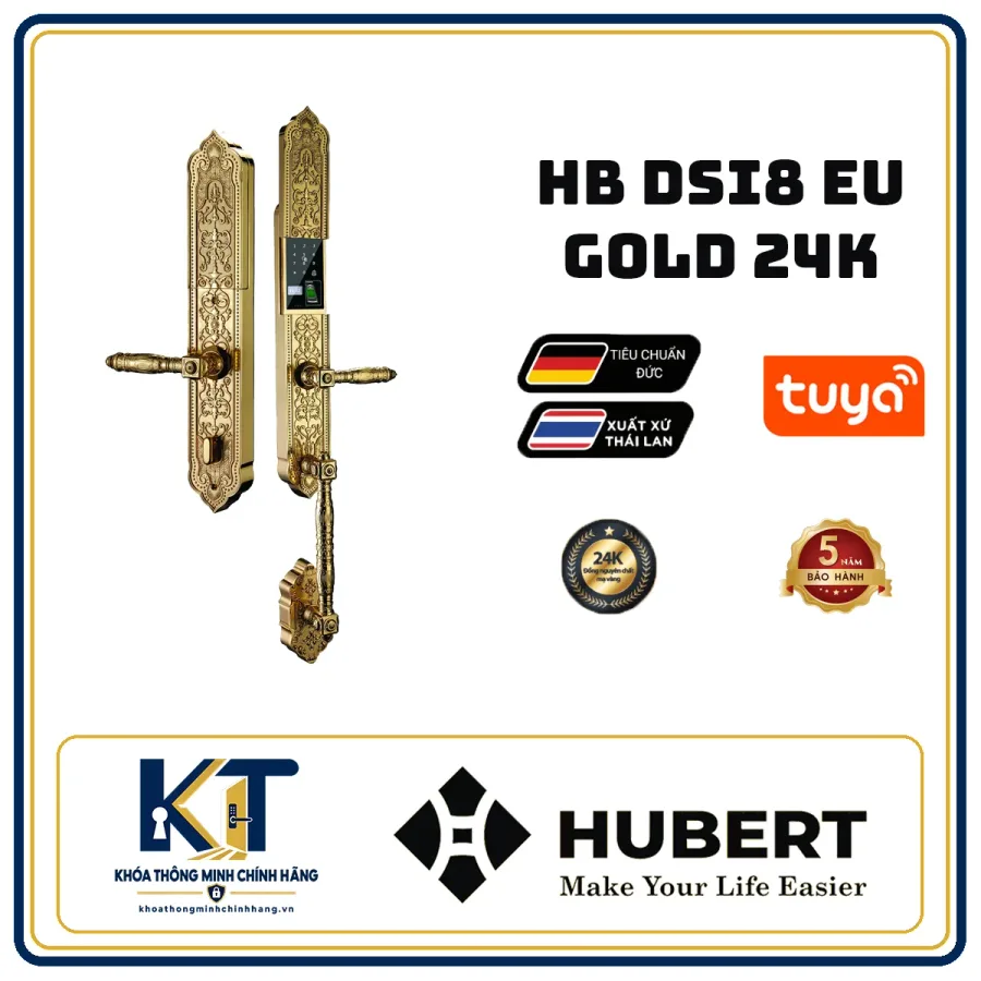 Khóa đại sảnh chuẩn EU Hubert HB-DSI8-EU