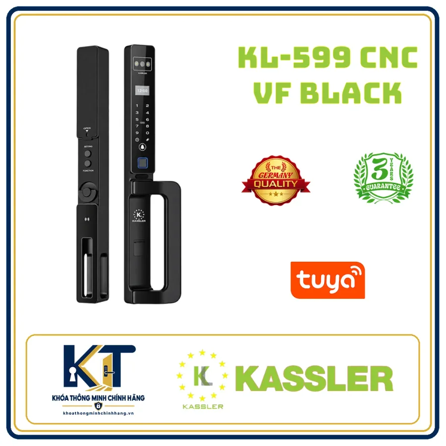 Khóa cửa nhôm Kassler KL-599-CNC-VF