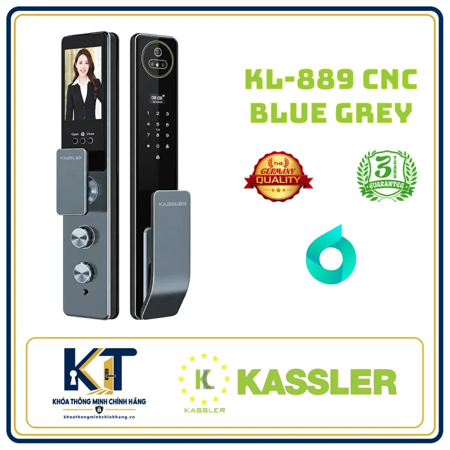 Khóa cửa gỗ Kassler KL-889-CNC