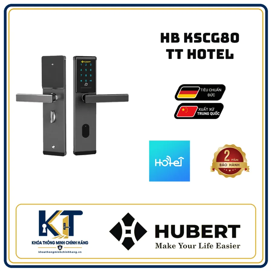 Khóa khách sạn Hubert HB-KSCG80-TT-HOTEL