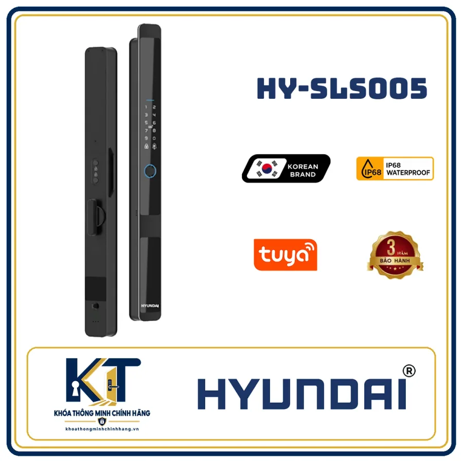 Khóa cửa nhôm Hyundai HY-SLS005