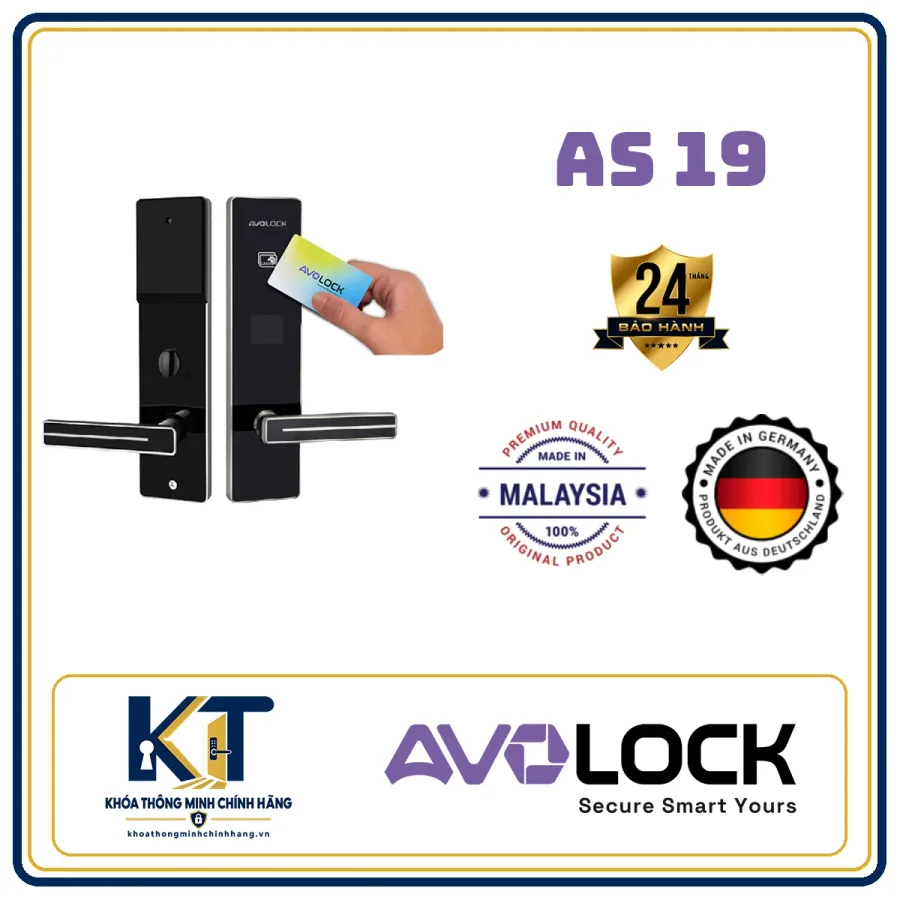 Khóa cửa cổng Avo Lock AS-19