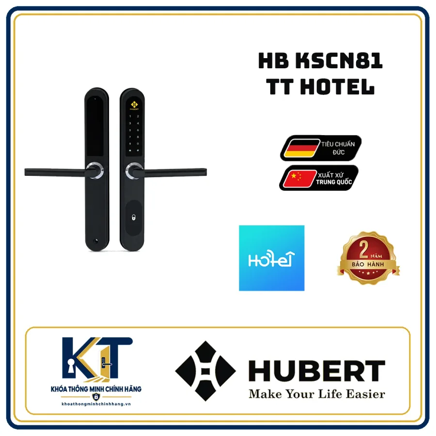 Khóa khách sạn Hubert HB-KSCN81-TT-HOTEL