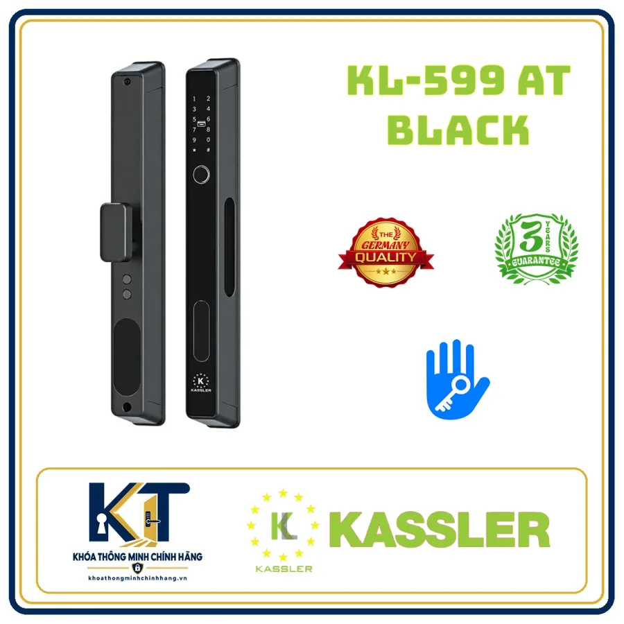Khóa cửa nhôm Kassler KL-599-AT