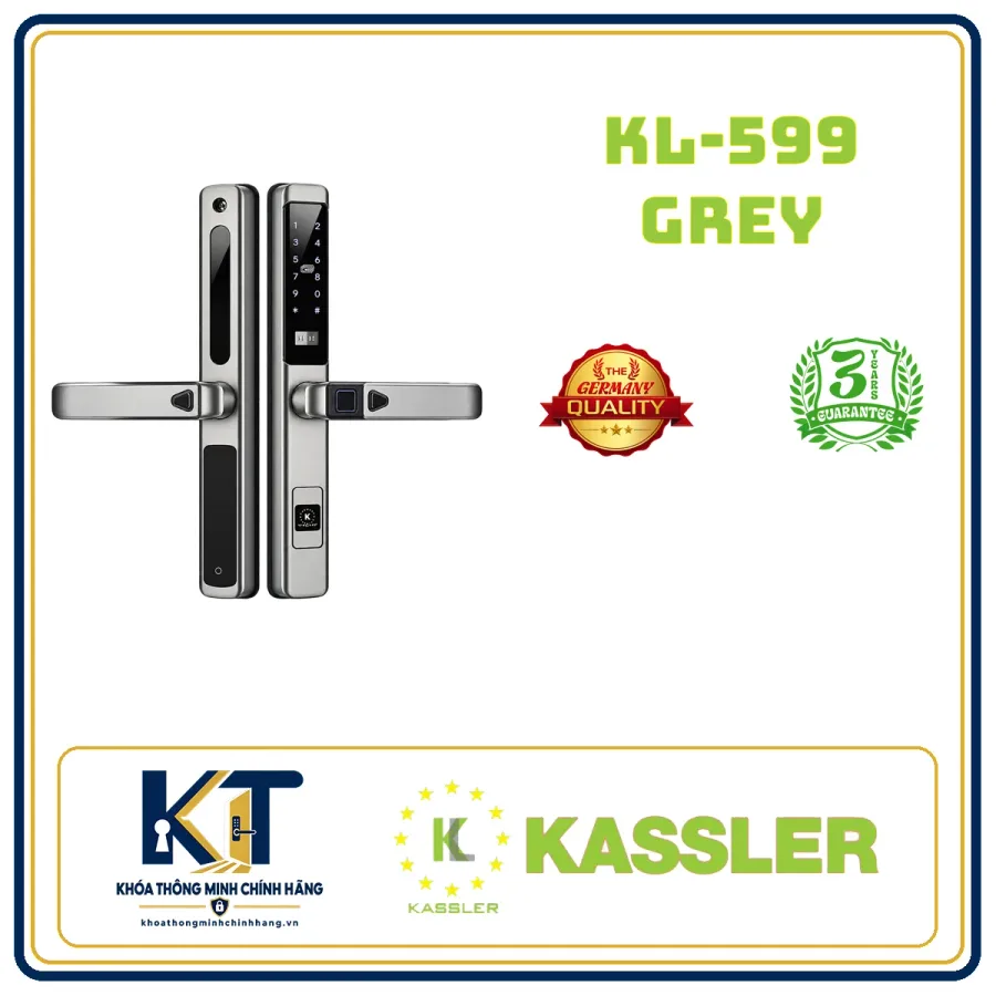 Khóa cửa nhôm Kassler KL-599