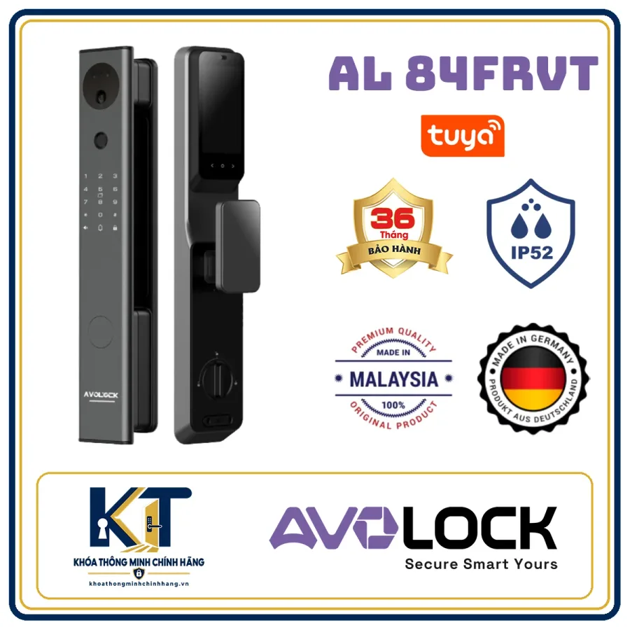 Khóa cửa gỗ tự động Avo Lock AL-84FRVT