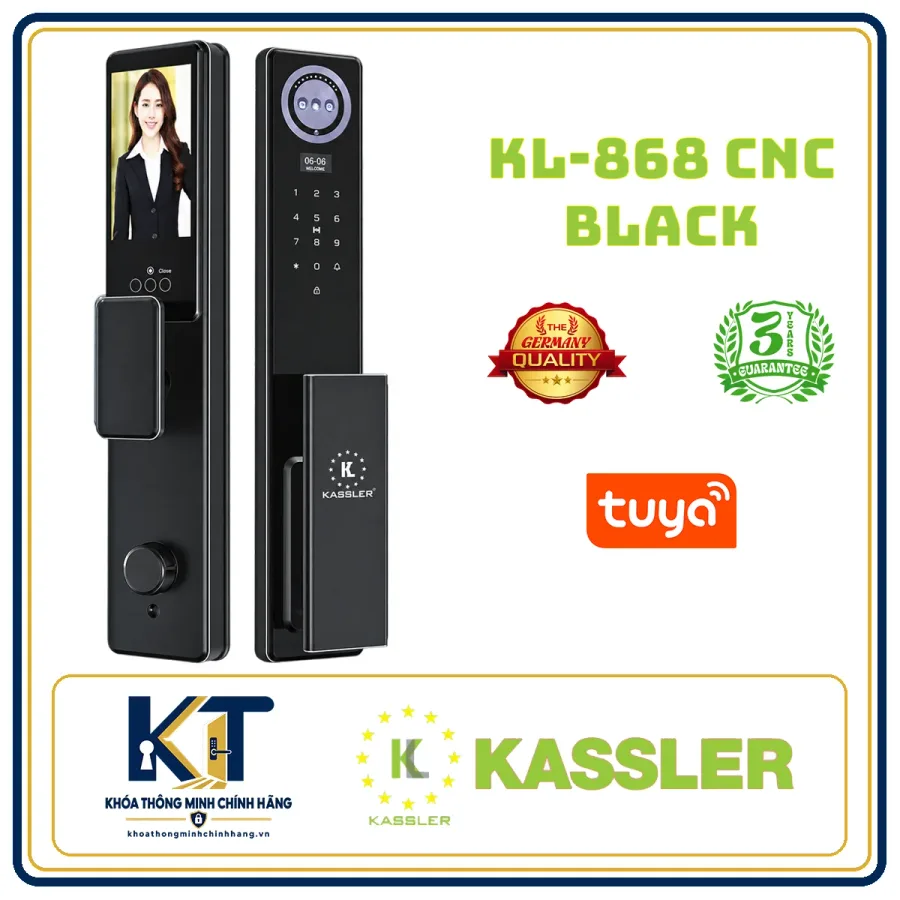 Khóa cửa gỗ Kassler KL-868-CNC
