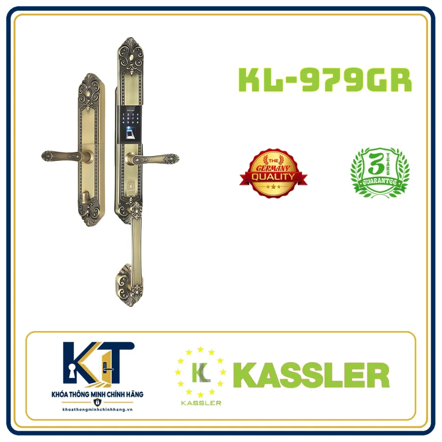 Khóa đại sảnh Kassler KL-979-GR