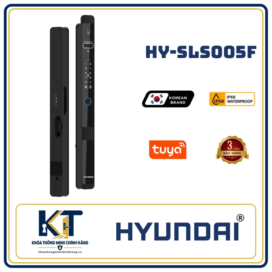 Khóa cửa nhôm cao cấp Hyundai HY-SLS005F