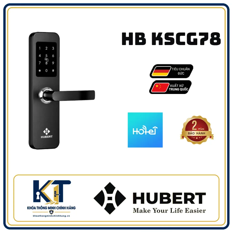 Khóa khách sạn Hubert HB-KSCG78