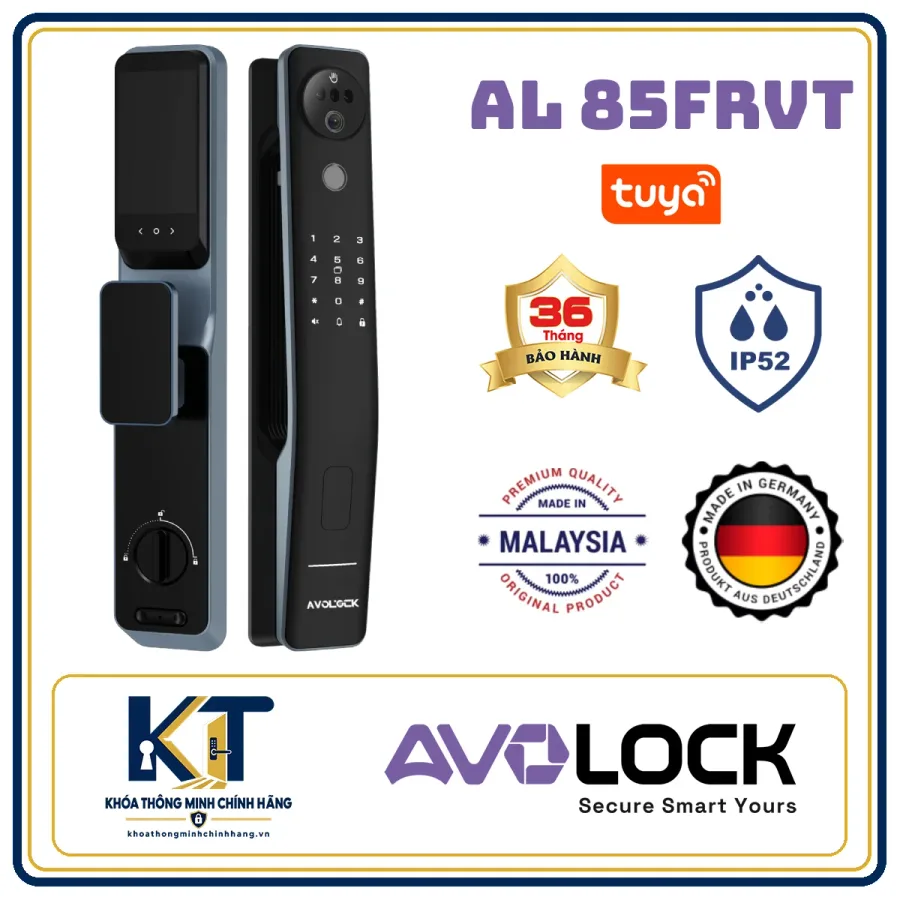 Khóa cửa gỗ tự động Avo Lock AL-85FRVT