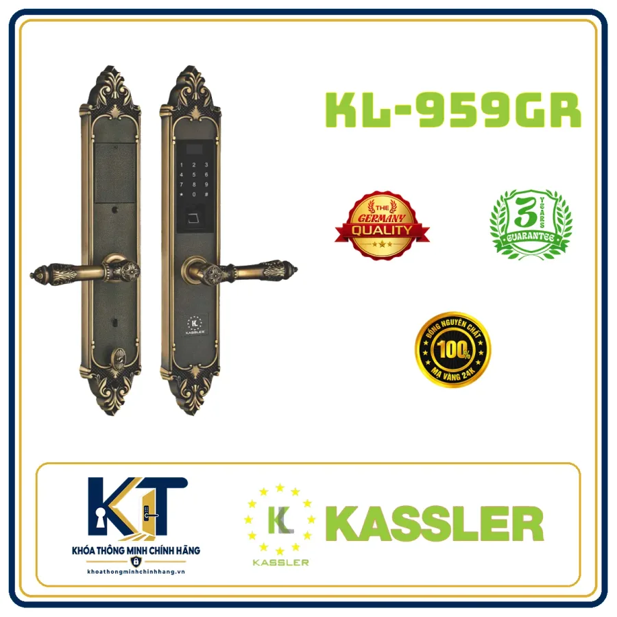 Khóa đại sảnh Kassler KL-959GR