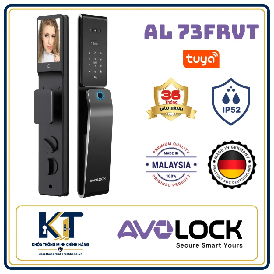 Khóa cửa gỗ tự động Avo Lock AL-73FRVT