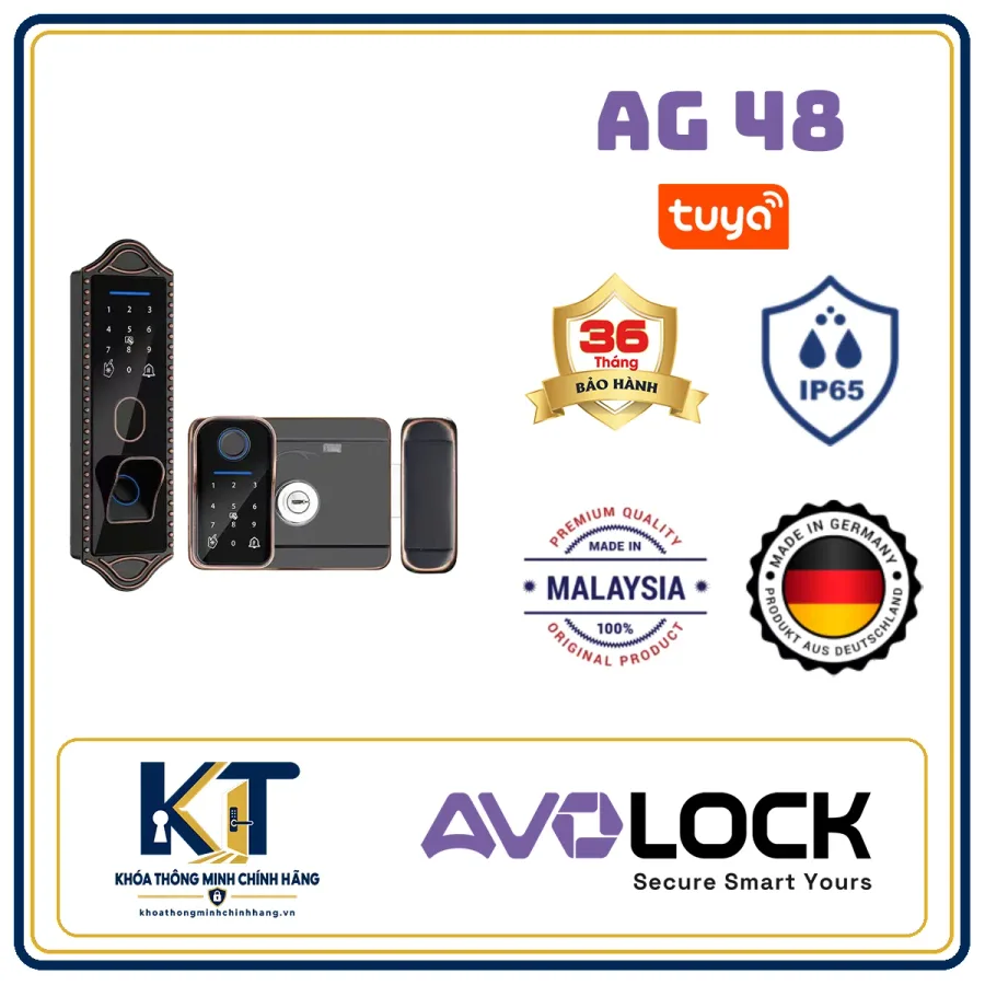 Khóa cửa cổng Avo Lock AG-48