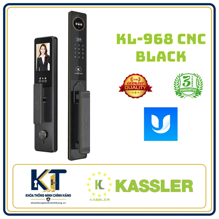 Khóa cửa gỗ Kassler KL-968-CNC