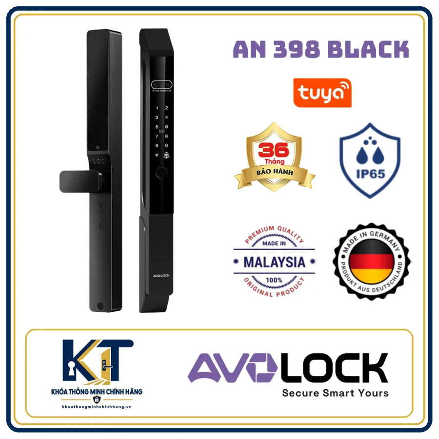 Khóa cửa nhôm Avo Lock AN-398
